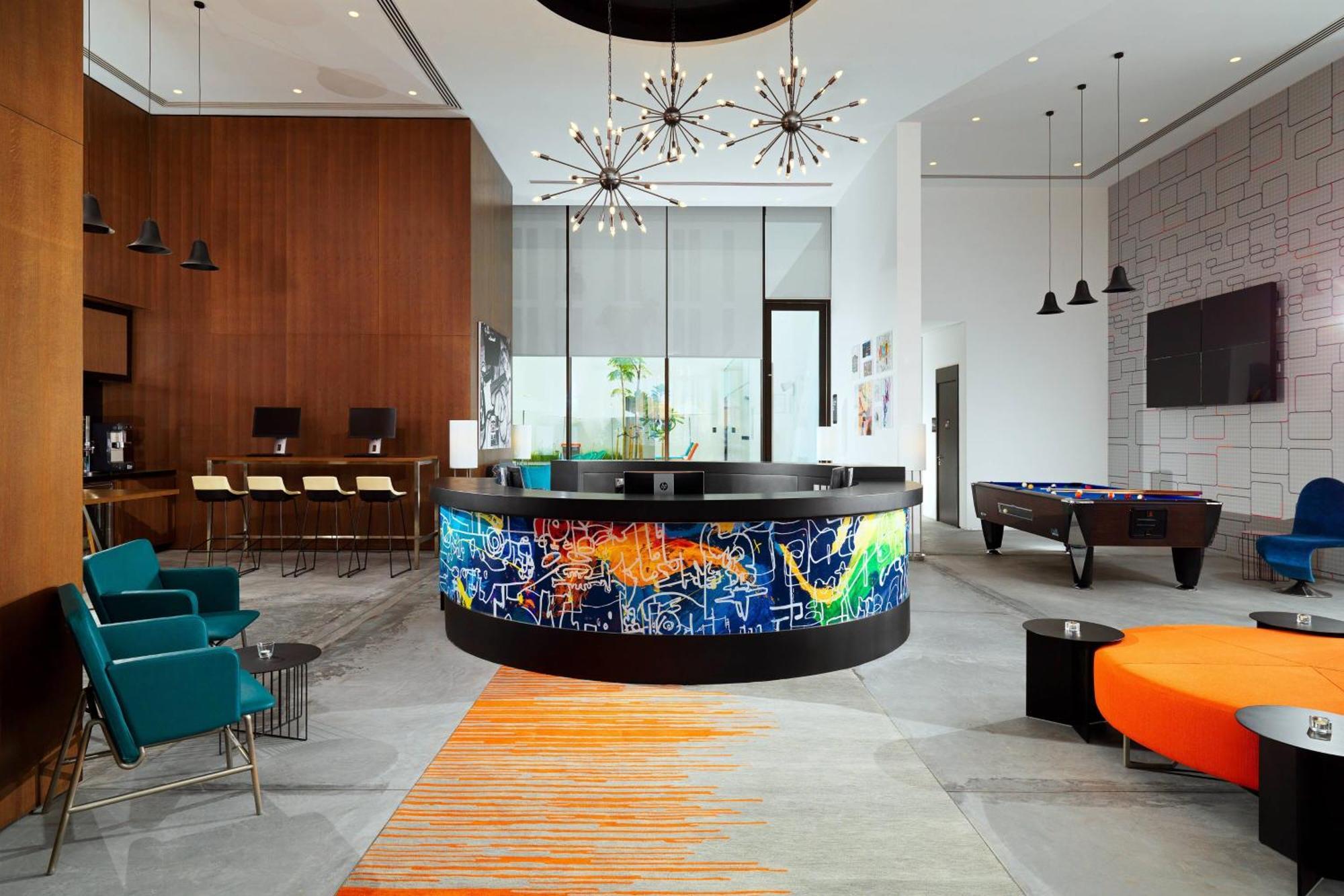 Hotel Aloft Me'Aisam, Dubai Esterno foto